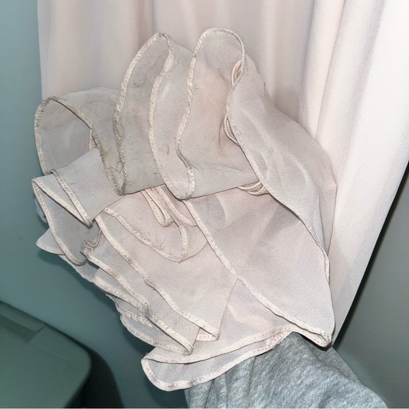 Birdy Grey size medium bridesmaid taupe light pink dress - Picture 11 of 11